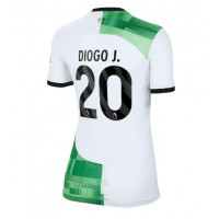 Liverpool Diogo Jota #20 Vonkajší Ženy futbalový dres 2023-24 Krátky Rukáv